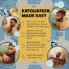 GOSHI Exfoliating Shower Towel - Rip-Resistant Exfoliating Washcloth for All Skin Types - Brick Red - Made in Japan - Image 7