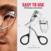 Revlon Natural Curl Lash Curler for Lifted Eyelashes, with Non-Slip Finger Grips, Easy to Use, 1 Count - Image 7