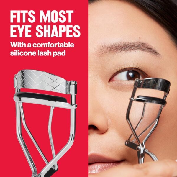 Revlon Natural Curl Lash Curler for Lifted Eyelashes, with Non-Slip Finger Grips, Easy to Use, 1 Count - Image 5