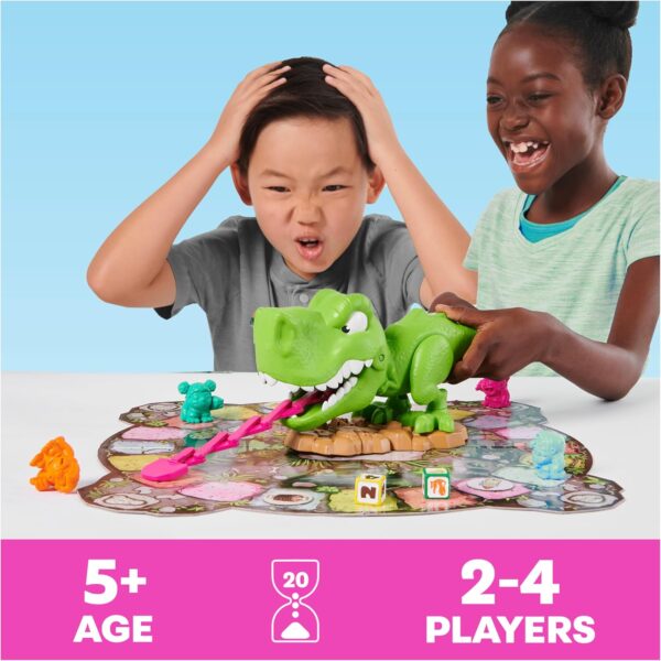 Spin Master Games, Snack-O-Saurus Rex, Interactive Dinosaur Toy for Kids, Board Games for Family Night, 2-4 Players, for Ages 5 & Up - Image 2