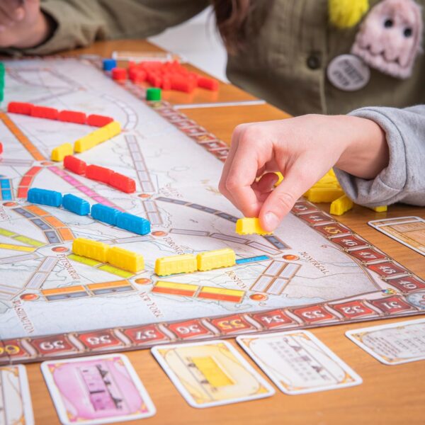 Ticket to Ride Board Game - A Cross-Country Train Adventure for Friends and Family! Strategy Game for Kids & Adults, Ages 8+, 2-5 Players, 30-60 Minute Playtime, Made by Days of Wonder - Image 5