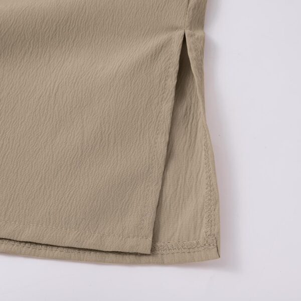 Linen Shirts for Women Breathable Tops Women's Loose Cotton Linen Top Womens Summer Blouses for Women 2025 - Image 4