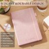 JUBTIC Mood Tracker Journal, Mental Health Journal for Women, 100-Day Self Care & Anxiety Journal with Wellness Tracker and Monthly Reflection, ADHD Planner to Practice Positive Thinking, Rose Gold - Image 2