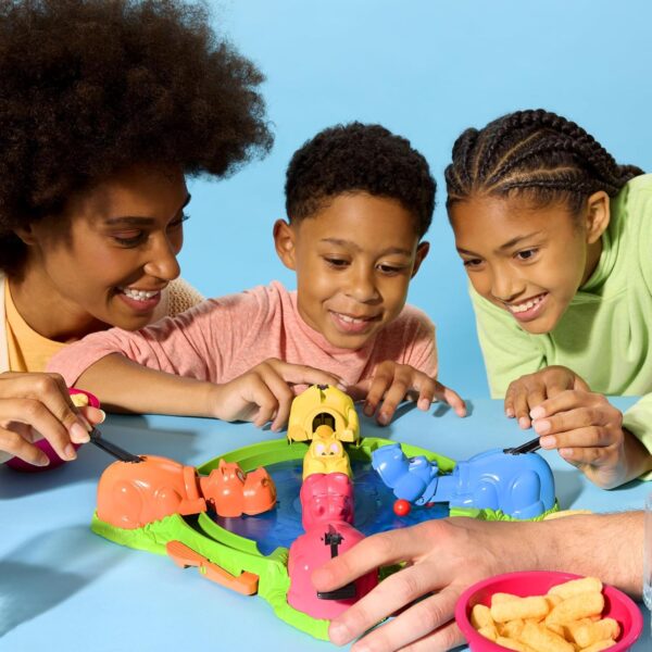 Hungry Hungry Hippos Game for Preschoolers | Instant Marble Relaunch, Easy Set-Up & Storage| Ages 4 and Up | 2 to 4 Players | Kids Games - Image 6