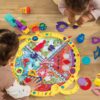 Play-Doh Fold & Go Playmat Starter Set with 19 Accessories, Preschool Toys for 3 Year Old Girls & Boys & Up, Kids Arts & Crafts - Image 5