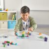hand2mind MathLink Cubes Numberblocks 1-10 Activity Set, 30 Preschool Learning Activities, Counting Blocks, Linking Cubes, Educational Toys for Kids, Number Games, Math Manipulatives Kindergarten - Image 4