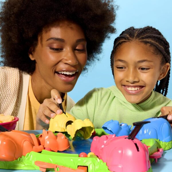 Hungry Hungry Hippos Game for Preschoolers | Instant Marble Relaunch, Easy Set-Up & Storage| Ages 4 and Up | 2 to 4 Players | Kids Games - Image 9