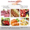 Electric Garlic Chopper, Mini Portable Veggie Chopper, 250ML Garlic Grinder Masher Onion Chopper, Blender to Vegetable, Wireless Food Processor for Ginger, Chili, Fruit, Meat, etc - Image 8