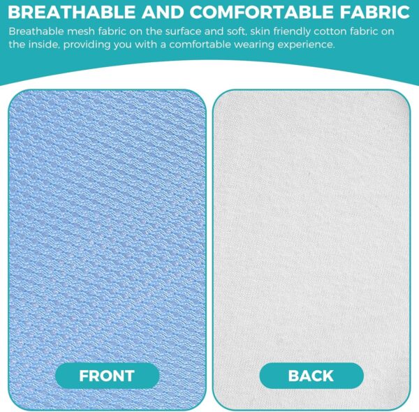 Wearable Urinary Drainage Bag for Men(2000 ML*1+1000 ML*2) ，Reusable Urine Collection Bag，Urinary Drainage Bag System，Elderly Urinalfor Bedridden Patients（Blue) - Image 5