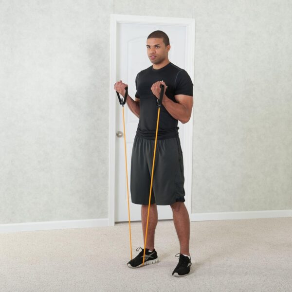 Black Mountain Products Single Resistance Band - Door Anchor and Starter Guide Included - Image 3