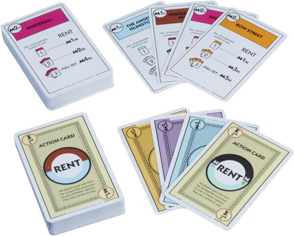 Hasbro Gaming Monopoly Deal Card Game, Quick-Playing Card Game for 2-5 Players, Game for Families and Kids, Ages 8 and Up (Amazon Exclusive) - Image 3