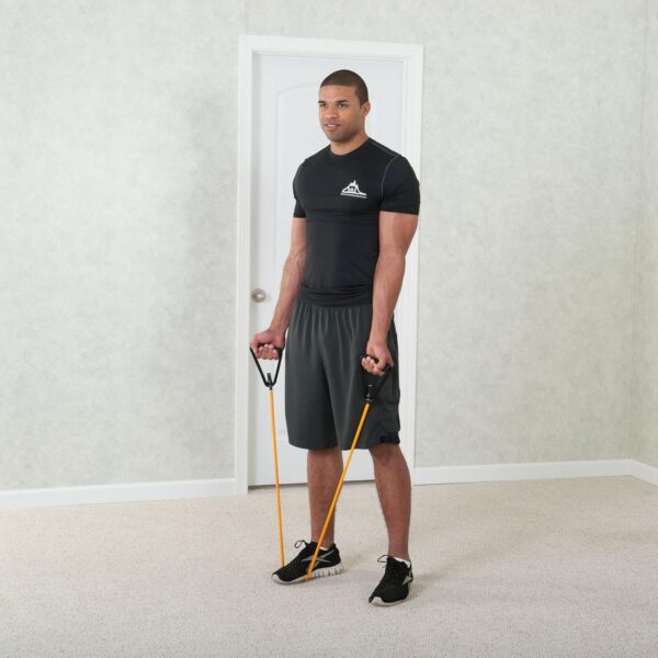 Black Mountain Products Single Resistance Band - Door Anchor and Starter Guide Included - Image 2