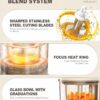 Auto Baby Food Maker, Glass Baby Food Mills, Baby Blender & Steamer and Puree Maker with Auto Cooking, Easy Cleaning, Dishwasher Safe, Cook at Home, Touch Screen Control - Image 5