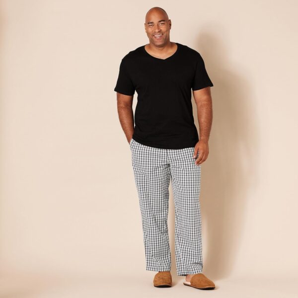 Amazon Essentials Men's Straight-Fit Woven Pajama Pant - Image 8