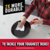 Brawny Tear-A-Square Paper Towels, 6 Double Rolls = 12 Regular Rolls, 3 Sheet Sizes (Quarter, Half, Full), Strength for All Messes, Cleanups, and Meal Prep - Image 3