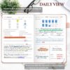 JUBTIC Mood Tracker Journal, Mental Health Journal for Women, 100-Day Self Care & Anxiety Journal with Wellness Tracker and Monthly Reflection, ADHD Planner to Practice Positive Thinking, Rose Gold - Image 3
