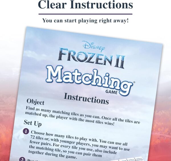 Ravensburger Wonder Forge Disney Frozen 2 Matching Game | Build Focus and Memory with Elsa, Anna, and Olaf | Fun and Engaging Activity for Kids Ages 3+ - Image 4