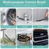 Crevice Cleaning Brush, Multifunctional Hard-Bristled Gap Scrub Brush, 2025 New Multifunctional Gap Cleaning Brush Tool, Dead Corners Brushes for Bathroom Kitchen Tiles Window Door Slots, 3pcs - Image 3