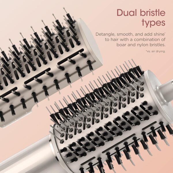 Shark HD430 FlexStyle Air Styling & Drying System, Powerful Hair Dryer Brush & Multi-Styler with Auto-Wrap Curlers, Paddle Brush, Oval Brush, Concentrator Attachment, Stone - Image 11