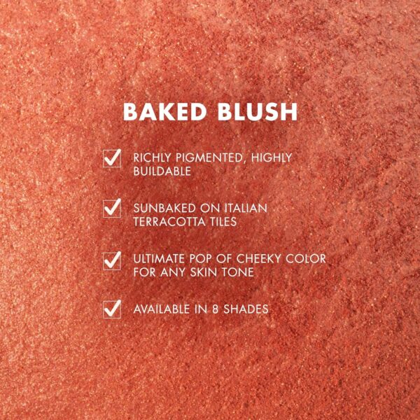 Milani Baked Blush, Powder Blush for Cheeks, Cruelty Free Makeup - Shape, Contour & Highlight Face for a Shimmery or Matte Finish -Petal Primavera - Image 9