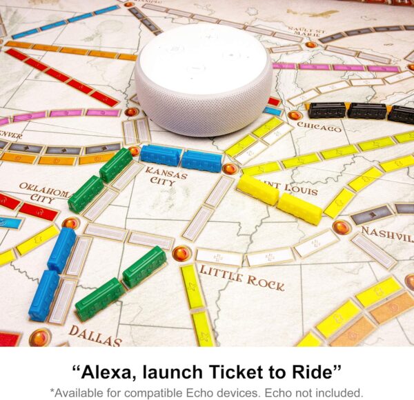 Ticket to Ride Board Game - A Cross-Country Train Adventure for Friends and Family! Strategy Game for Kids & Adults, Ages 8+, 2-5 Players, 30-60 Minute Playtime, Made by Days of Wonder - Image 6