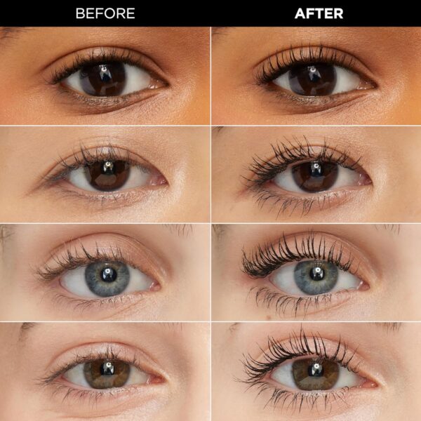 L'Oreal Paris Makeup Original Telescopic Lengthening Mascara, Waterproof Black - Image 3