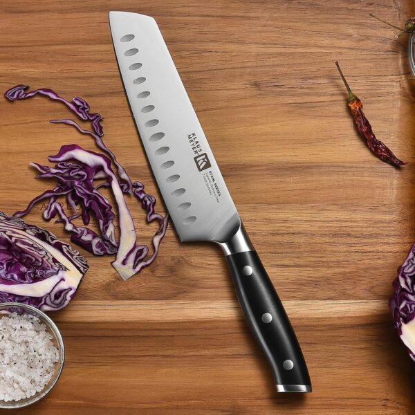 Stahl 19 Piece High Carbon Exclusive German Steel Knife Block Set (Black) - Image 8