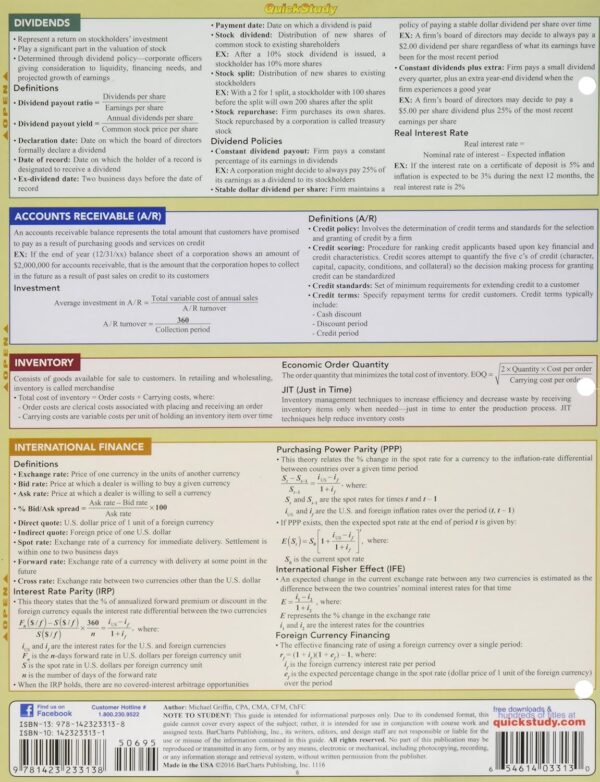 Finance (Quick Study Business) - Image 2