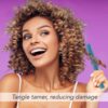 Allegro Combs 3-Row Detangling Comb, Wide Tooth Curl Defining Brush, Perfect for Women Curly Hair Stylists, Curl Defining Comb, Made In The USA, Baby Blue (1 Piece) - Image 3