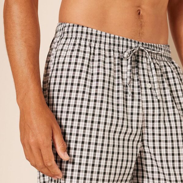 Amazon Essentials Men's Straight-Fit Woven Pajama Pant - Image 4