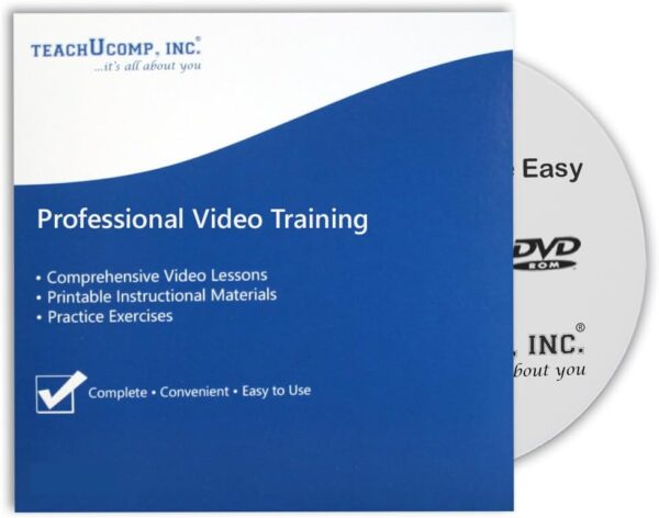TEACHUCOMP Video Training Tutorial for Microsoft Publisher 2019 and 365 DVD-ROM Course and PDF Manual
