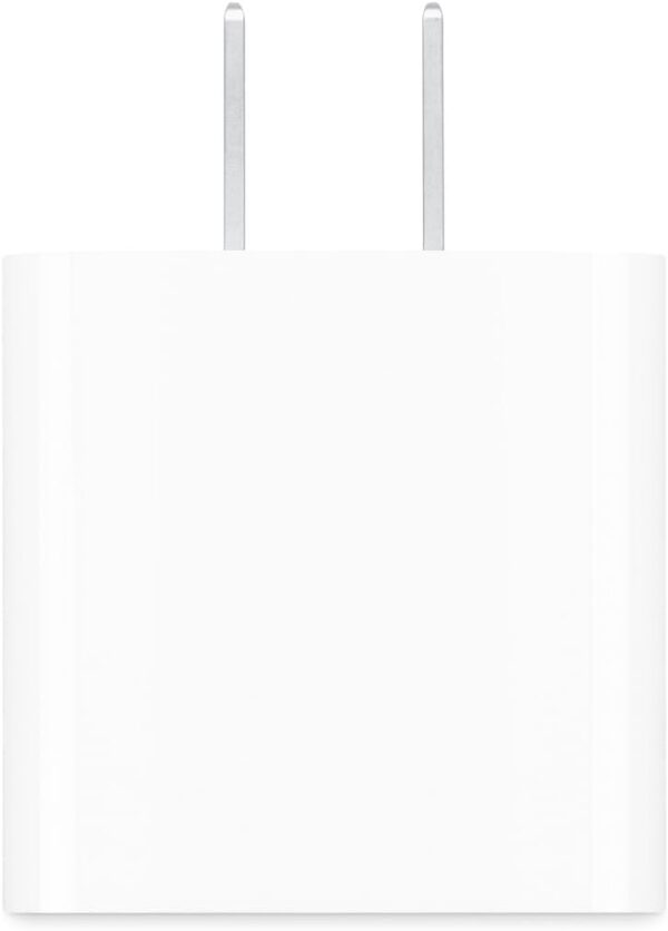 Apple 20W USB-C Power Adapter - iPhone Charger with Fast Charging Capability, Type C Wall Charger - Image 2