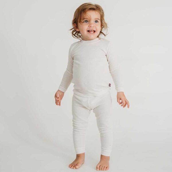 Made in USA Boys Thermal Cotton Underwear Set Long Soft Breathable Base Layer, SPD Sensory - Image 4