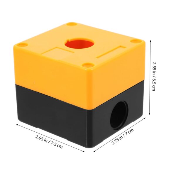 2 Sets Industrial Emergency Stop Button Switch Mushroom Push Button for Easy Response - Image 2
