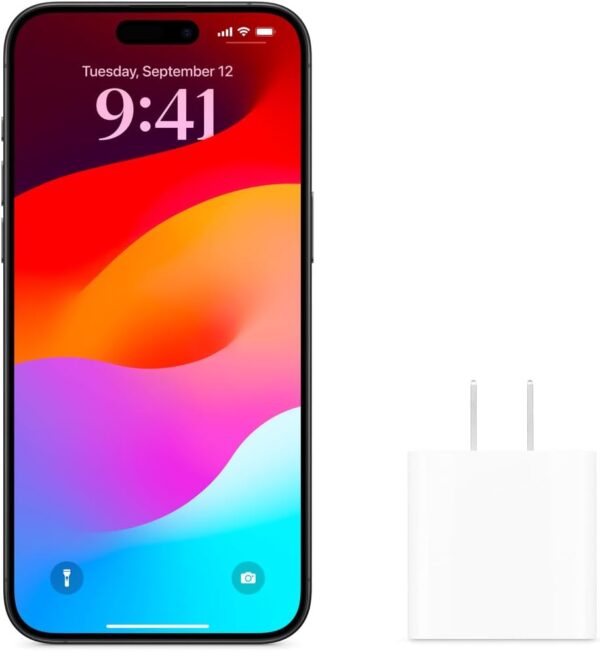 Apple 20W USB-C Power Adapter - iPhone Charger with Fast Charging Capability, Type C Wall Charger - Image 4