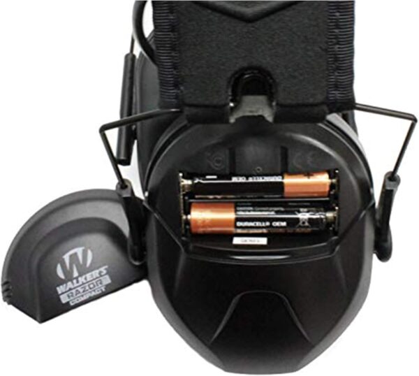 Walker's GWP-RSEMPAT Razor Slim Electronic Muff - Black Patriot - Image 5