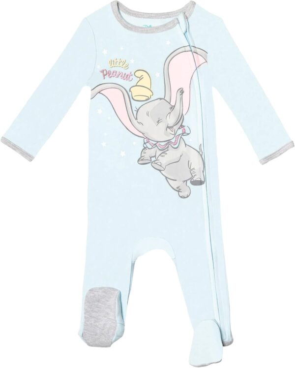 Disney Junior Baby Girls 2 Pack Zip Up Sleep N' Plays Newborn to Infant Sizes (Newborn - 24 Months) - Image 3