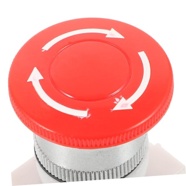 2 Sets Industrial Emergency Stop Button Switch Mushroom Push Button for Easy Response - Image 8