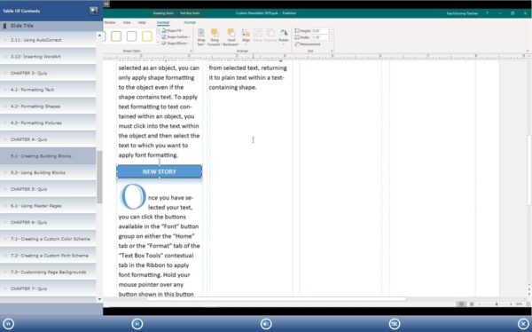 TEACHUCOMP Video Training Tutorial for Microsoft Publisher 2019 and 365 DVD-ROM Course and PDF Manual - Image 3