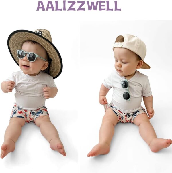 Aalizzwell Baby Swim Trunks, Toddler Infant Swimsuit Bathing Suit Beach Swimming Shorts - Image 2