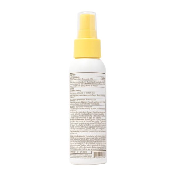 Sun Bum Baby Bum SPF 50 Sunscreen Spray | Mineral UVA/UVB Face and Body Protection for Sensitive Skin | Fragrance Free | Travel Size | 3 FL OZ - Image 2