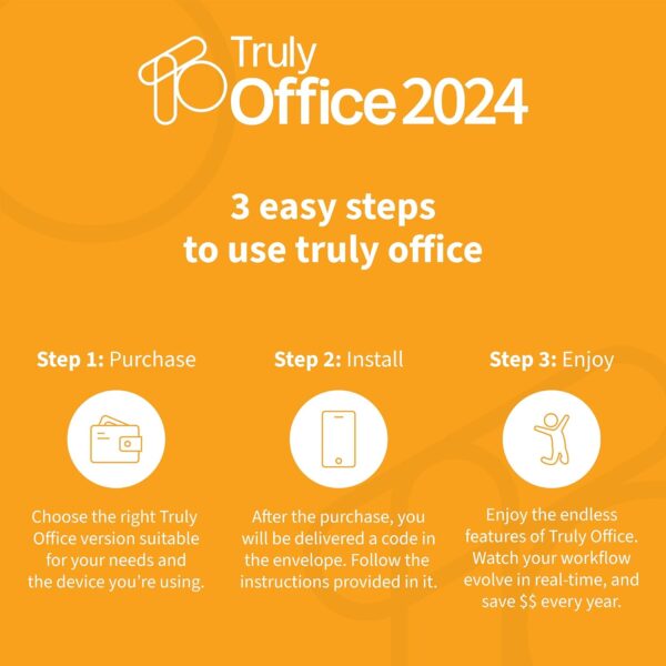 TrulyOffice Truly Max Family License for Window | 1-year Subscription | 4 in 1 All Access Office Suite | Words, Sheets, Slides, and Cloud | 5 Users - Image 8