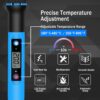 Soldering Iron Kit, 80W 110V Fast Heat up in 10s LCD Digital Adjustable Temperature Soldering Gun Thermostatic Soldering Kit for Electronic - Image 3