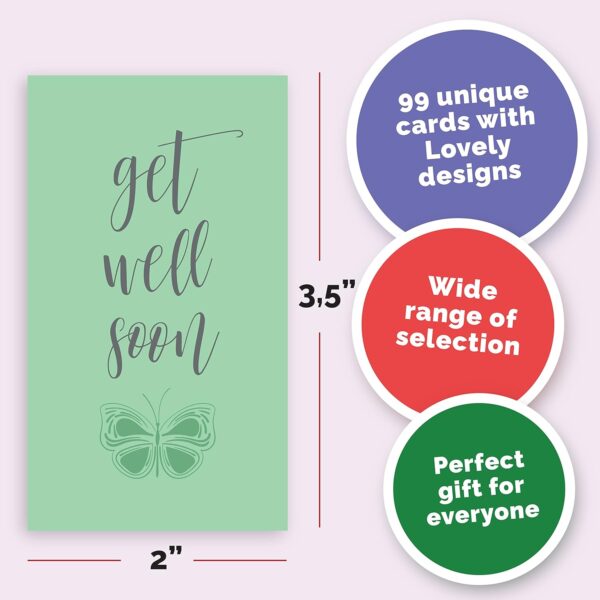 99 Unique Motivational Cards (2" X 3.5") - Inspirational, Gratitude, Appreciation, Kindness & Mini Thank You Cards for Vision Board - Image 6