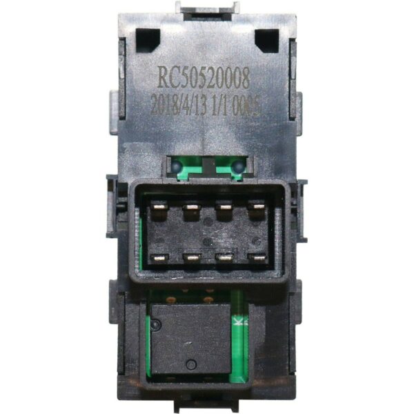 1pc Power Door Window Control Switch Rear Left Driver or Right Passenger Side for Saturn,for GMC,for Chevy,for Buick Black 8-Prong Blade Male Terminal 1 Female Connector-Configuration MM0534 - Image 2