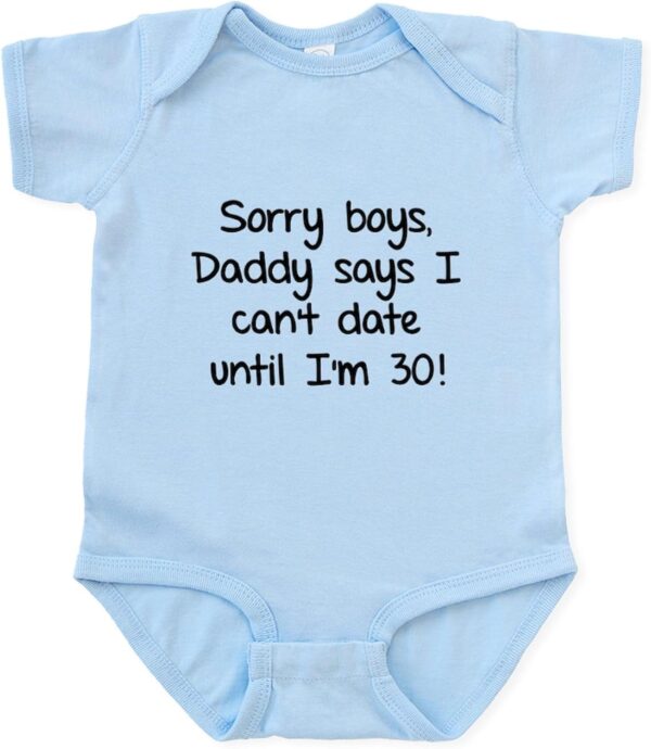CafePress Product of Online Dating Infant Bodysuit Cute Infant Bodysuit Baby Romper