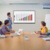 JAV Smart Board 55" Smartboard Interactive Whiteboard for Office, Digital Interactive White Board Electronic Smartboards for Classroom (Wall Mount Included) - Image 2