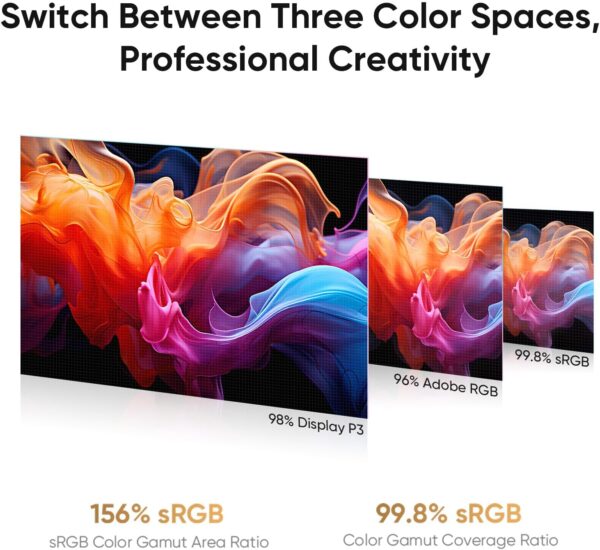 XPPen 4K UHD Artist Pro 19 Gen2 Drawing Tablet with Screen, 156% sRGB Graphic Tablet with 1.07 Billion Colors Anti-Glare Drawing Monitor with Dual 16384 Pen Pressure Stylus, Mini Keydial, 18.4" - Image 3