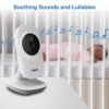 VTech VM819 Baby Monitor with Camera and Audio, 2.8” Screen Portable Baby Camera, Night Vision, 2-Way Audio, Temperature Sensor and Lullabies, Secure Transmission No WiFi, Ideal for Baby/Elderly/Pet - Image 7