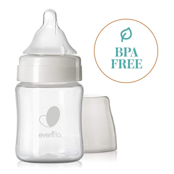 Evenflo Feeding Premium Proflo Venting Balance Plus Wide Neck Baby, Newborn and Infant Bottles - Developed by Pediatric Feeding Specialists - 5 Ounce (Pack of 6) - Image 3